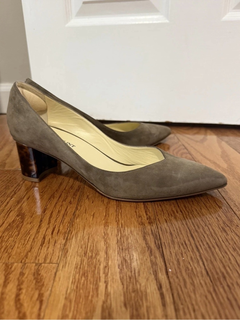 Sarah Flint Perfect Emma Classic Pointed Toe Suede Pumps EU 40